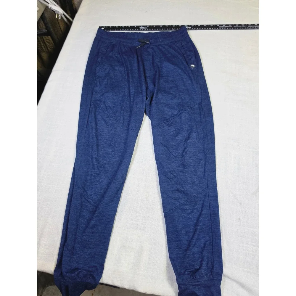 Abercrombie Kids Blue Space Dye Active Joggers Boys Size 15/16 XL Stretch Pant